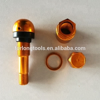 Παγκόσμιο έτος TPMS TR525 Στρώμα βαλβίδας χωρίς σωλήνα ελαστικών με κάλυψη σκόνης αλουμινίου Βελτιωμένη παρακολούθηση πίεσης ελαστικών