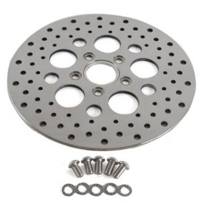 Σταθερό 5.0mm πάχος 11.8 INCH 299MM ανοξείδωτο χάλυβα μπροστινό δίσκο πέδησης περιστροφέας για Harley Davidson και ανθεκτικό σχεδιασμό