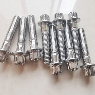 Παγκόσμιο έτος M7*32mm 12 σημεία Chrome τροχός στροφές υλικού βρόγχοι για Παγκόσμια αυτοκίνητα Χάλυβα και χρωματοποιημένα