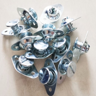 Προσαρμοσμένο DZUS Fastener 7/16 Αυτοεκτοξεύσιμο ατσάλινο σχιστό κεφαλάκι.500 λαβή με ελατήρια πίσω πλάκες για αντικατάσταση / επισκευή