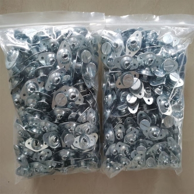 Προσαρμοσμένο DZUS Fastener 7/16 Αυτοεκτοξεύσιμο ατσάλινο σχιστό κεφαλάκι.500 λαβή με ελατήρια πίσω πλάκες για αντικατάσταση / επισκευή