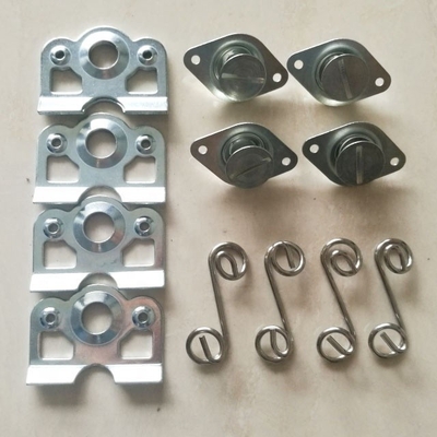Αντικαταστήστε/Επισκευάστε το Sprint Car.500 Tab Plate and Springs Steel Universal 7/16&quot; Self Ejecting Dzus για αντικατάσταση