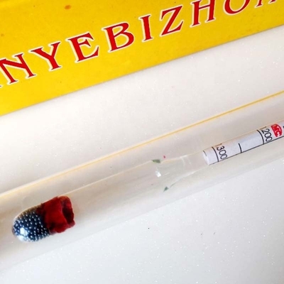 Μαύρο και κόκκινο 330mm/13&quot; γυάλινο καουτσούκ σωλήνα μήκος υδρομέτρος μπαταρίας αυτοκινήτου για ταχεία ανίχνευση ηλεκτρολύτη οξέος νερού