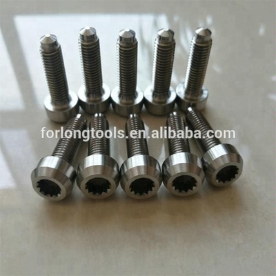DIN Standard M7 x 24mm 6AL-4V Titanium Alloy Bolt για BBS Split Rim Wheels Βέλτιστη απόδοση υλικού