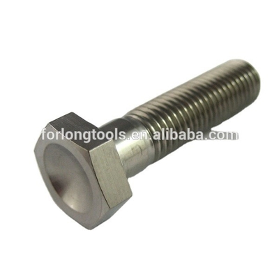 Σπριντ αυτοκίνητο 5/16 &quot;-24 x 1-1/2&quot; UNF Titanium Hex Head Bolt DIN Standard κατασκευασμένο από 6AL-4V Titanium Alloy με φυσικό φινίρισμα