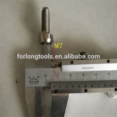 DIN Standard Titanium Finish M7*24MM Στροφή και τέλεια για TITANIUM SPLIT RIM WHEEL έτοιμη για αποστολή
