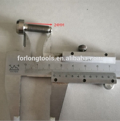 DIN Standard Titanium Finish M7*24MM Στροφή και τέλεια για TITANIUM SPLIT RIM WHEEL έτοιμη για αποστολή
