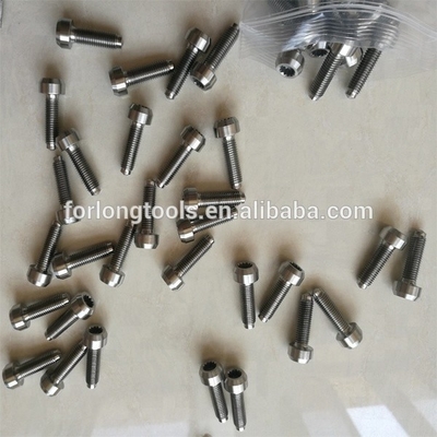 6AL-4V κράμα τιτανίου M7*1.0 Σχοινί διαίρεσης για BBS φυσικό φινίρισμα 24.5mm έτοιμο για αποστολή