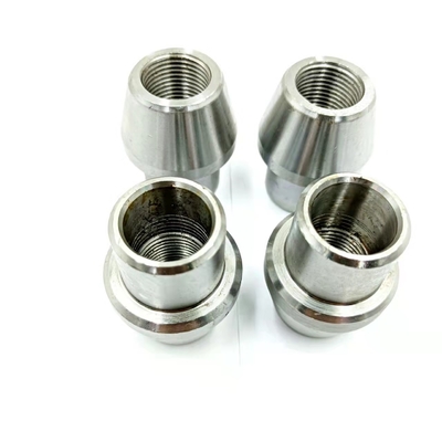 1.373&quot; Διαμέτρου Big End LH Female Steel Tube End Weld Bung για 5/8-18 LH Νήματα Έτος Παγκόσμιο Πύργο Πύργο 11/16&quot;-18