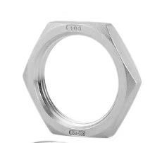 5/8-18 Titanium Hex Jam Nuts For Heim Joint Rod End Natural Finish Performance-Enhancing για γενικές βιομηχανικές εφαρμογές