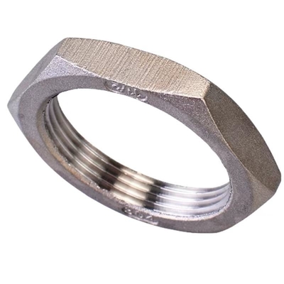 5/8-18 Titanium Hex Jam Nuts For Heim Joint Rod End Natural Finish Performance-Enhancing για γενικές βιομηχανικές εφαρμογές