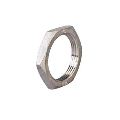 5/8-18 Titanium Hex Jam Nuts For Heim Joint Rod End Natural Finish Performance-Enhancing για γενικές βιομηχανικές εφαρμογές