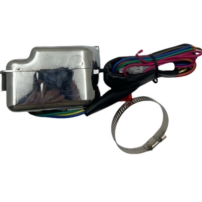 OEM Standard Size Universal Street Chrome Column Mount Turn Signal Switch με Κουμπί κινδύνου και μοχλό χαμηλής ακρίβειας Εύκολη εγκατάσταση