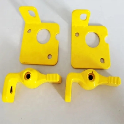 Τυπικό OE NO. Universal Car Fitment Master Disconnect Switch Lockout Lever Kit με διακόπτη μπαταρίας σε κίτρινο κόκκινο και ασήμι