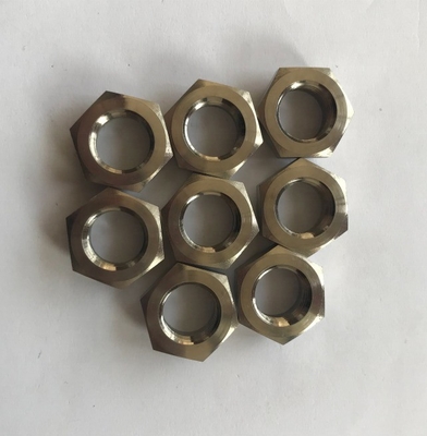 DIN Standard φυσικό φινίρισμα 1/2-20 Thin Nyloc Nut για αγώνες αυτοκινήτων σπριντ σε τιτάνιο Gr5 και αντοχή