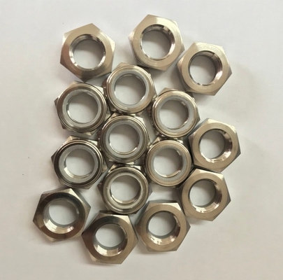 DIN Standard φυσικό φινίρισμα 1/2-20 Thin Nyloc Nut για αγώνες αυτοκινήτων σπριντ σε τιτάνιο Gr5 και αντοχή