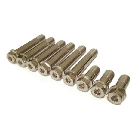 Τιτανίου Gr5 Παγκόσμιο 9/16 Hex Head Radius Rod Bolt Kit για αντικατάσταση/επισκευή σε πολλαπλά οχήματα