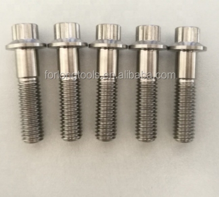 ISO Standard ZINC Finish Steel and Titanium Gr5 12 PT BBS Split Rim Bolts M7 x 32mm M8*32mm για εφαρμογές αυτοκινήτων