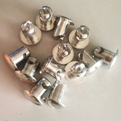Παγκόσμιο αυτοκίνητο Fitment Sprintcar Quater Turn Dome Head Dzus 7/16&quot;.500&quot; Σφραγιστικά Ασημένιο αυτοκίνητο Sprint Νάνος Έτος Παγκόσμιο