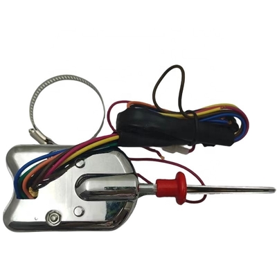 Παγκόσμιος οδός Hot Rod Chrome Column Mount Black Turn Signal Switch με Κουμπί κινδύνου Σκοπός αντικατάστασης / επισκευής