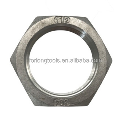 GB Standard 5/8-18 Thin Nut Ατσάλι από ανοξείδωτο χάλυβα Hex Jam Nut για γενικές βιομηχανικές εφαρμογές Imperial Inch Natural Finish