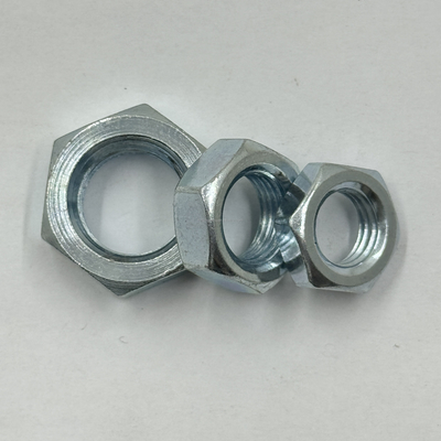 GB Standard 5/8-18 Thin Nut Ατσάλι από ανοξείδωτο χάλυβα Hex Jam Nut για γενικές βιομηχανικές εφαρμογές Imperial Inch Natural Finish