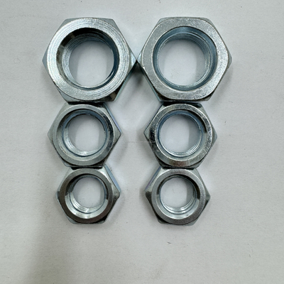 GB Standard 5/8-18 Thin Nut Ατσάλι από ανοξείδωτο χάλυβα Hex Jam Nut για γενικές βιομηχανικές εφαρμογές Imperial Inch Natural Finish