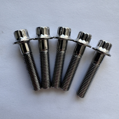 Αναβαθμίστε το αυτοκίνητό σας με Standard OE NO. Universal Titanium 12 PT RS/ RX Split Rim Kits M7 x 32 Bolt and Nut Flange Screws