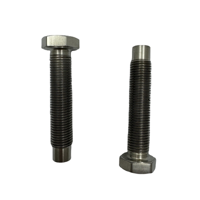 Σπριντ Τιτανίου Torsion Stop 3/8&quot;-24 Bullet Nose Micro Adjust Bolt με φυσικό φινίρισμα DIN Standard