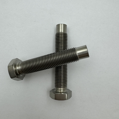 Σπριντ Τιτανίου Torsion Stop 3/8&quot;-24 Bullet Nose Micro Adjust Bolt με φυσικό φινίρισμα DIN Standard