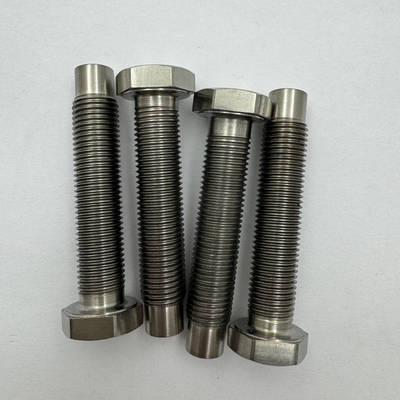 Σπριντ Τιτανίου Torsion Stop 3/8&quot;-24 Bullet Nose Micro Adjust Bolt με φυσικό φινίρισμα DIN Standard