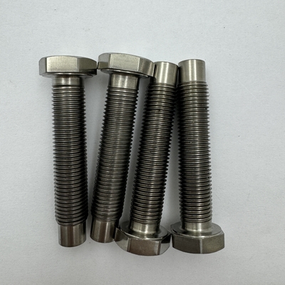 Σπριντ Τιτανίου Torsion Stop 3/8&quot;-24 Bullet Nose Micro Adjust Bolt με φυσικό φινίρισμα DIN Standard