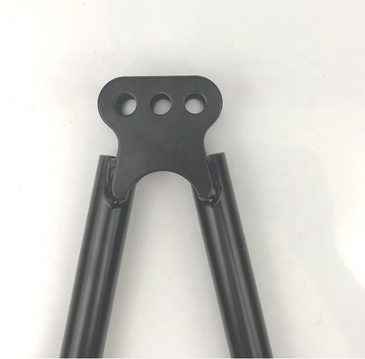 Μαύρο 13 5/8 &quot;SPRINT CAR JACOBS ΣΚΑΛΙΔΑ ΜΕ ΣΤΡΑΠΕΣ ΧΡΟΜΟΛΗ 4130 Προσωπική θέση 1&quot; x 1/4&quot; x 7&quot; πάχος τοίχου 0,065 &quot;Αλουμίνιο