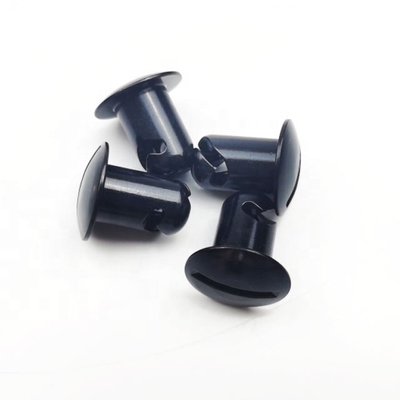 Ο.Ε.ΧΧ. Προσαρμοσμένο μαύρο αλουμίνιο Dzus Slot Head Quarter Turn Fasteners 7/16 &quot;x.500 για το Universal Year Universal Car Fitment
