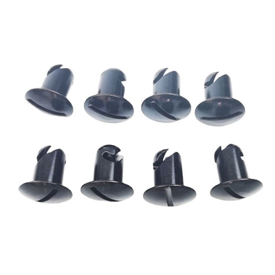 Ο.Ε.ΧΧ. Προσαρμοσμένο μαύρο αλουμίνιο Dzus Slot Head Quarter Turn Fasteners 7/16 &quot;x.500 για το Universal Year Universal Car Fitment