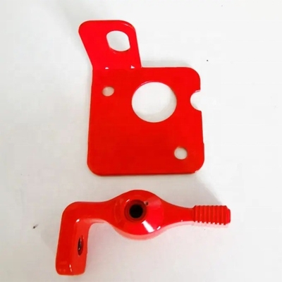 Παγκόσμιο εξοπλισμό αυτοκινήτου OEM Standard Size Lockout Lever Kit για μπαταρία Master Disconnect Switch Κόκκινο Κίτρινο Ασημένιο αναβάθμιση