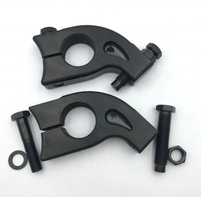 Τιτανίου Gr5 Μαύρο PVD Torsion Stop 1 3/4 &quot;Split 1-1/8&quot; Spline 7/16 Ρυθμίστε το μπουρνούζι για όλα τα Hex Bilt 9/16&quot; σε διάφορες βιομηχανίες