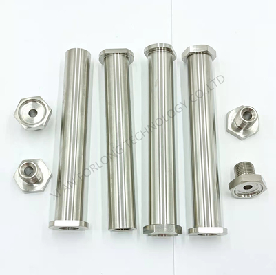 Παγκόσμιο κάλυμμα 5/8-18 Sprint Car Titanium Hollow King Pin Kit για Lite Spindle 5.6 ίντσες μήκος Δυναμικό αγώνων