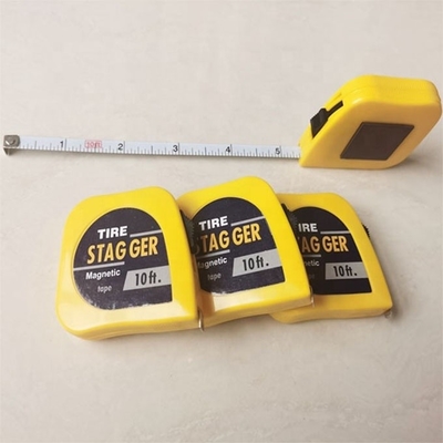 Παγκόσμιο 10 πόδια x1/4 &quot;Tire Stagger Tape Μέτρο για Sprintcar Speedway Racing Performance Αντικατάσταση / αναβάθμιση / επισκευή