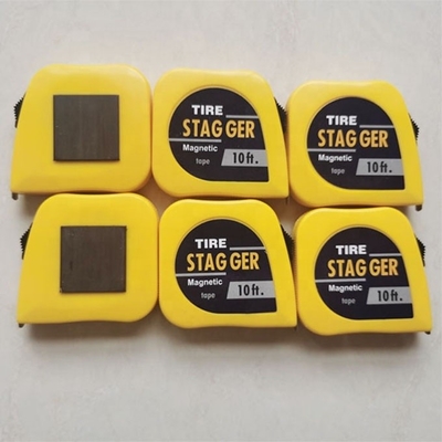 Παγκόσμιο 10 πόδια x1/4 &quot;Tire Stagger Tape Μέτρο για Sprintcar Speedway Racing Performance Αντικατάσταση / αναβάθμιση / επισκευή
