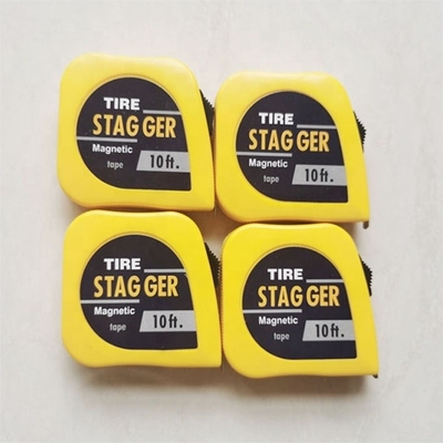 Παγκόσμιο 10 πόδια x1/4 &quot;Tire Stagger Tape Μέτρο για Sprintcar Speedway Racing Performance Αντικατάσταση / αναβάθμιση / επισκευή