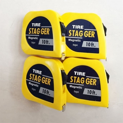 Παγκόσμιο αυτοκίνητο Fitment Sprintcar Wingless Midget 1/4 &quot;x10&quot; Tire Stagger Tape Μέτρο με Standard OE NO. και Παγκόσμιο