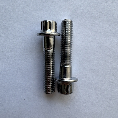 Απόδοση M8 x1.25x 32MM Titanium Flange Bolt για αγωνιστικά αυτοκίνητα Μαύρο/πράσινο/φυσικό φινίρισμα Προσαρμοσμένο