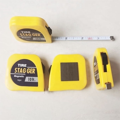Παγκόσμιο αυτοκίνητο Fitment Sprintcar Wingless Midget 1/4 &quot;x10&quot; Tire Stagger Tape Μέτρο με Standard OE NO. και Παγκόσμιο
