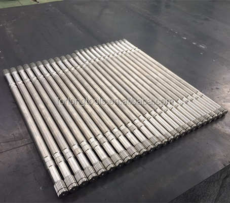 Παγκόσμιο 1-1/8 x 30 &quot;Spline Hollow Torsion Bar Χρωμολυκό χάλυβα Ιδανικό για 13/16&quot;-20 ID Νήματα Έτος Παγκόσμιο 975 Ποσοστό
