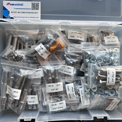 Titanium Bolt Ons Sprint Car J J Chassis One Nut Stud One Nut Shock Mount Kit Eagle/Maxim BOLT KIT 27 για το Παγκόσμιο Έτος