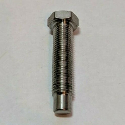 Micro Sprint Car Φυσικό τιτάνιο Torsion Stop Bolt 5/16 &quot;-18 OE NO. Παγκόσμιο με Hex Head
