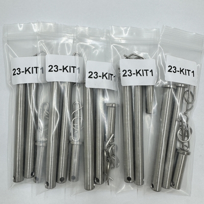 Jacobs Ladder Pin Kit με φυσική τελική ποιότητα GR5 Μέγεθος 3/8*1.3 και 3/8 x 3.71 1/2 x 1.3 σε Titanium Gr5 Benefit