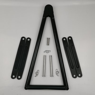 Τμήματα αυτοκινήτου Sprint με 4130 Chromoly Jacobs Ladder 13 5/8&quot; σε μαύρο