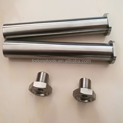Φυσικό φινίρισμα 5/8 &quot;-18 Dwarget King Pin Titanium για Sprint Spindle Nut DIN Standard Κατασκευασμένο από κράμα τιτανίου 6AL-4V